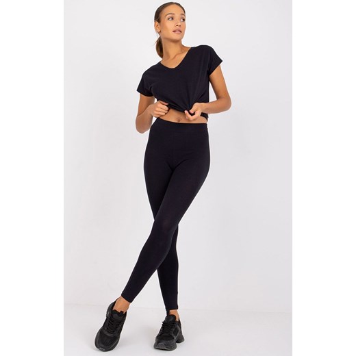 Legginsy sportowe damskie granatowe AP-LG-A-002, Kolor granatowy, Rozmiar S, Merribel S Primodo wyprzedaż