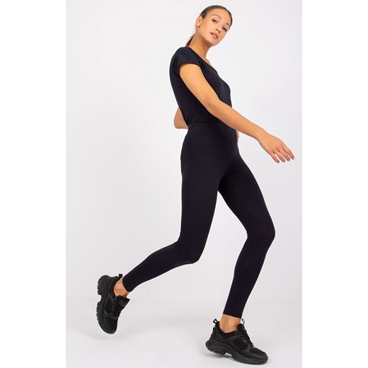 Legginsy sportowe damskie granatowe AP-LG-A-002, Kolor granatowy, Rozmiar S, Merribel XL wyprzedaż Primodo