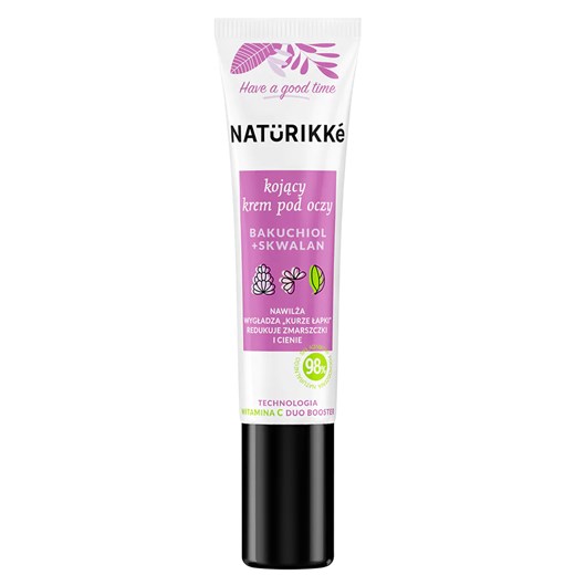 Naturikke - Krem pod oczy z Bakuchiolem i Skwalanem 15ml Naturikke 15 ml okazyjna cena Super-Pharm