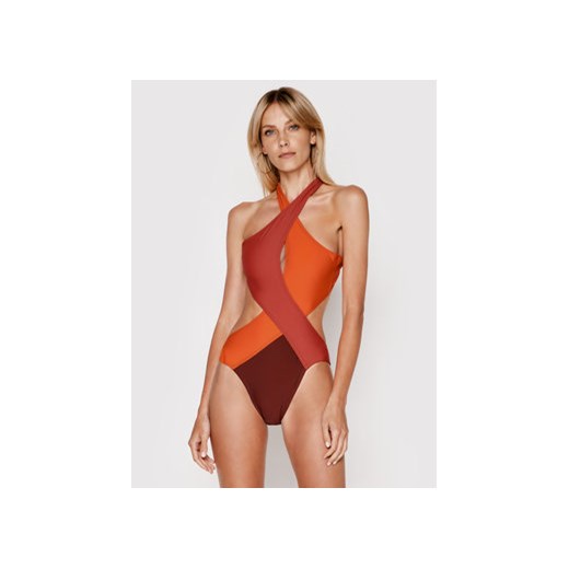 Drivemebikini Strój kąpielowy La Maddalena Terra 2021-DRV-059_TR Kolorowy Drivemebikini S okazja MODIVO