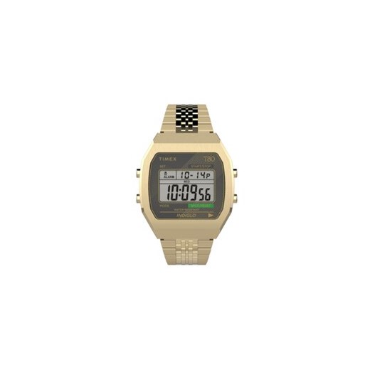Timex Zegarek T80 TW2V74300 Złoty ze sklepu MODIVO w kategorii Zegarki - zdjęcie 169015725
