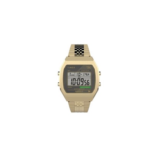 Timex Zegarek T80 TW2V74300 Złoty ze sklepu MODIVO w kategorii Zegarki - zdjęcie 169015725