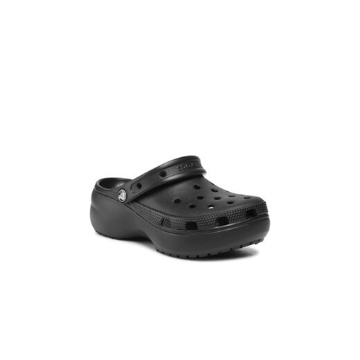 Crocs Klapki Classic Platform Clog 206750 Czarny Crocs 39_5 okazyjna cena MODIVO