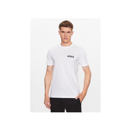 Boss T-Shirt 50489420 Biały Regular Fit ze sklepu MODIVO w kategorii T-shirty męskie - zdjęcie 169017705