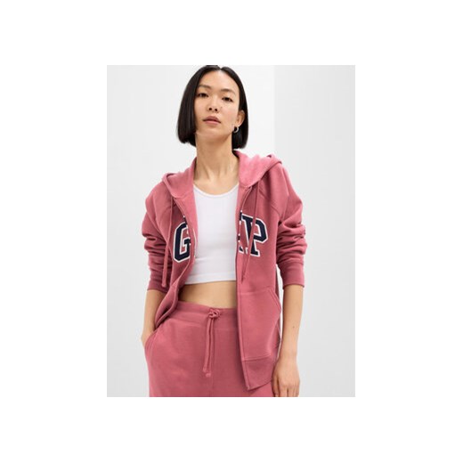Gap Bluza 463503-32 Różowy Regular Fit ze sklepu MODIVO w kategorii Bluzy damskie - zdjęcie 169018136