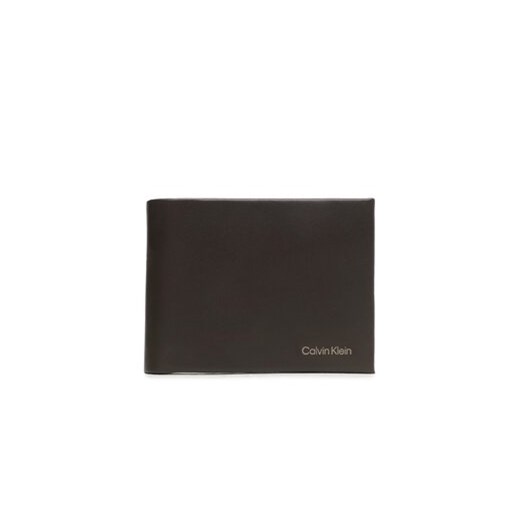 Calvin Klein Duży Portfel Męski Ck Concise Bifold 5Cc W/Coin L K50K510599 Calvin Klein uniwersalny MODIVO