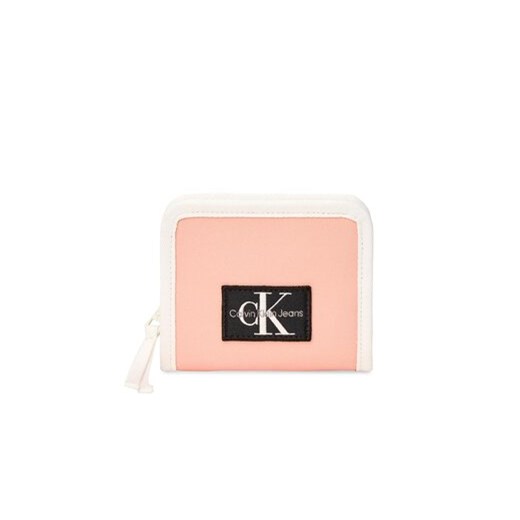 Calvin Klein Jeans Portfel dziecięcy Colour Blocking Velcro Wallet IU0IU00452 Różowy ze sklepu MODIVO w kategorii Akcesoria dziecięce - zdjęcie 169018427