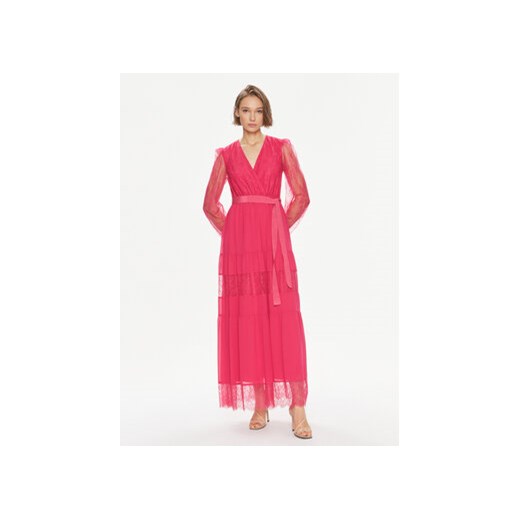 TWINSET Sukienka wieczorowa Abito 241TE2121 Różowy Regular Fit Twinset 50 MODIVO