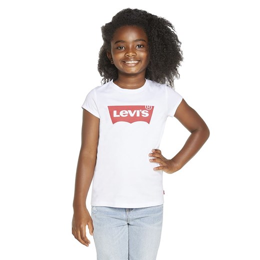 Levi&apos;s Kids Koszulka w kolorze białym ze sklepu Limango Polska w kategorii Bluzki dziewczęce - zdjęcie 169022535