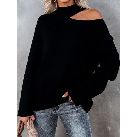LA Angels Sweter w kolorze czarnym ze sklepu Limango Polska w kategorii Swetry damskie - zdjęcie 169027568