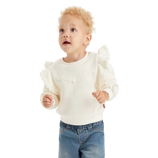 Levi&apos;s Kids Koszulka w kolorze białym ze sklepu Limango Polska w kategorii Kaftaniki i bluzki - zdjęcie 169027708