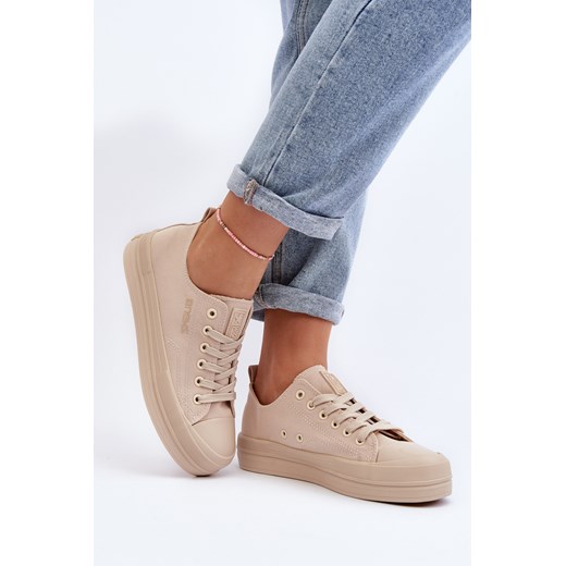 Trampki damskie na płaskiej podeszwie 