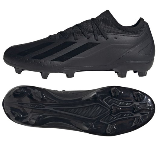 Buty adidas X Crazyfast.3 Fg M GY7429 czarne ze sklepu ButyModne.pl w kategorii Buty sportowe męskie - zdjęcie 169030509