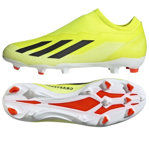 Buty adidas X Crazyfast League Ll Fg M IG0622 żółte ze sklepu ButyModne.pl w kategorii Buty sportowe męskie - zdjęcie 169030516