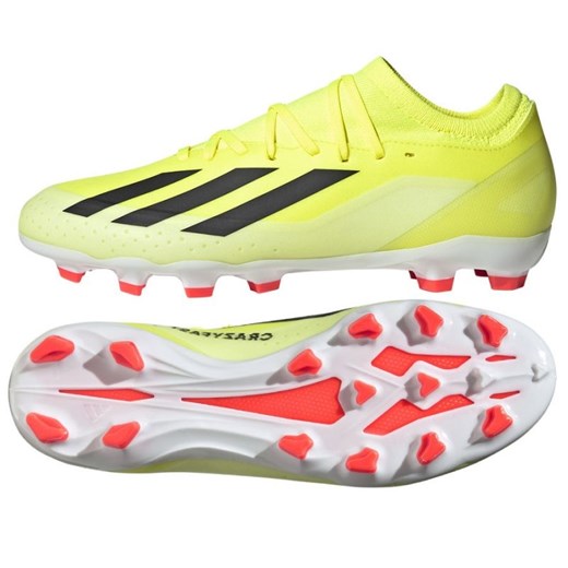 Buty adidas X Crazyfast League Ll Mg M IF0696 żółte ze sklepu ButyModne.pl w kategorii Buty sportowe męskie - zdjęcie 169030519