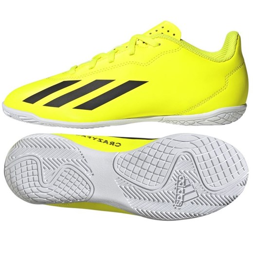 Buty adidas X Crazyfast Club In Jr IF0710 żółte ze sklepu ButyModne.pl w kategorii Buty sportowe dziecięce - zdjęcie 169030527