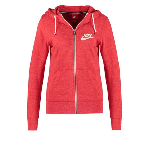 Nike Sportswear GYM Bluza rozpinana daring red zalando  abstrakcyjne wzory