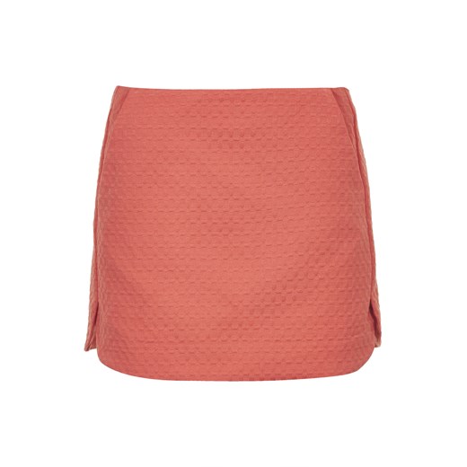 Textured Curved Hem Pelmet Skirt topshop  
