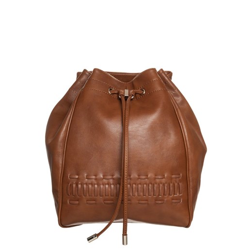 mint&berry Plecak cognac zalando brazowy abstrakcyjne wzory