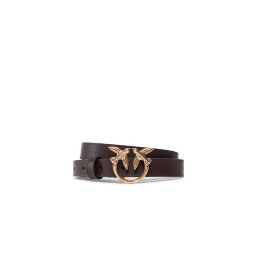 Pinko Pasek Damski Love Berry Simply H2 Belt AI 22-23 PLT01 1H212P Y5H7 Brązowy Pinko XS MODIVO