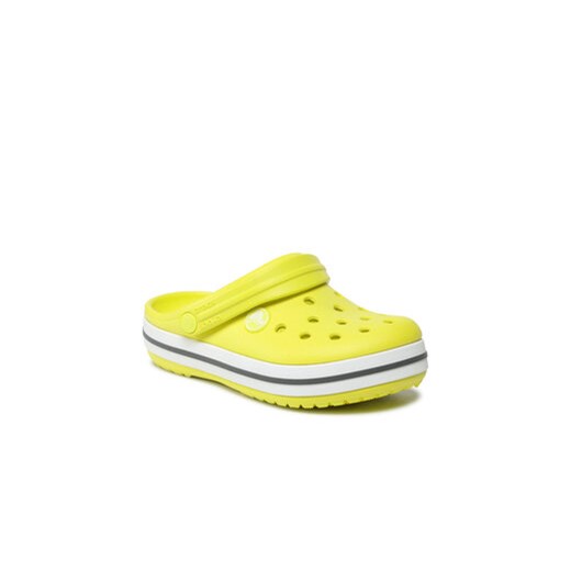 Crocs Klapki Crocband Clog K 207006 Żółty Crocs 32_5 MODIVO