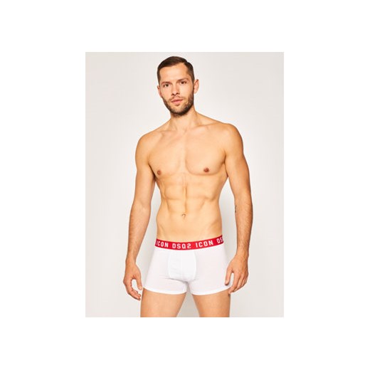 Dsquared2 Underwear Bokserki Trunk D9LC62960 Biały M MODIVO