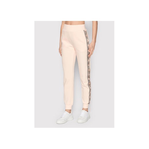 Guess Spodnie dresowe V2RB05 KA3P1 Pomarańczowy Regular Fit Guess M MODIVO