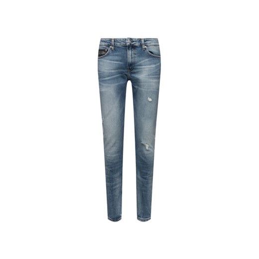 Calvin Klein Jeans Jeansy J30J314351 Niebieski Slim Fit 33_32 wyprzedaż MODIVO