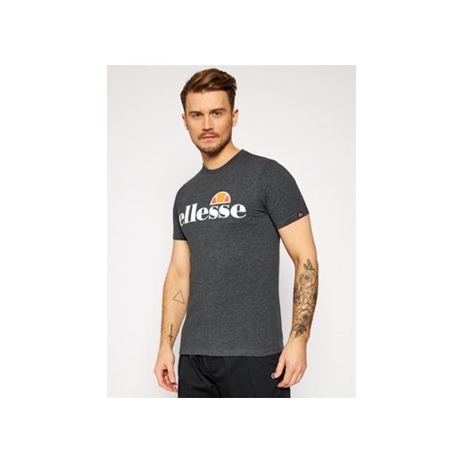Ellesse T-Shirt Sl Prado SHC07405 Szary Regular Fit ze sklepu MODIVO w kategorii T-shirty męskie - zdjęcie 169050035