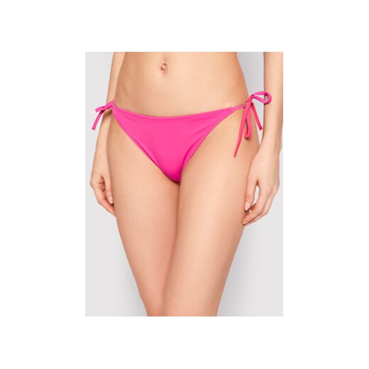 Calvin Klein Swimwear Dół od bikini KW0KW01230 Różowy L MODIVO