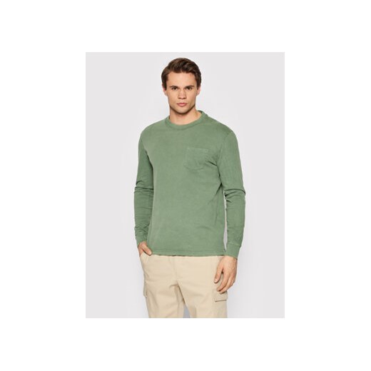 s.Oliver Longsleeve 2111364 Zielony Regular Fit ze sklepu MODIVO w kategorii T-shirty męskie - zdjęcie 169050949
