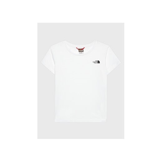 The North Face T-Shirt Simple Dome NF0A7X5G Biały Regular Fit The North Face L MODIVO