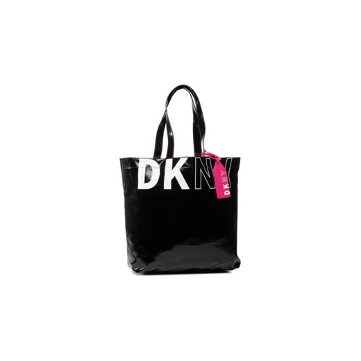 DKNY Torebka Zoe-Tote R01AEH41 Czarny ze sklepu MODIVO w kategorii Torby Shopper bag - zdjęcie 169052139