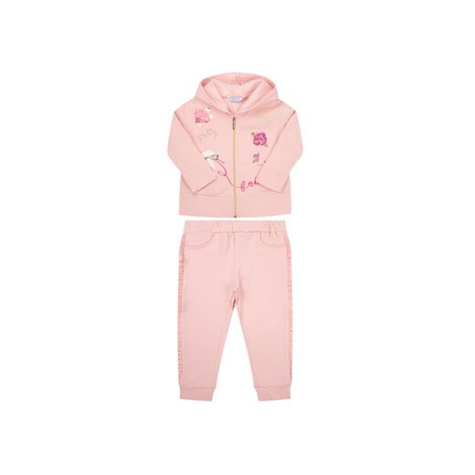 Mayoral Dres 2838 Różowy Regular Fit ze sklepu MODIVO w kategorii Dresy dla niemowlaka - zdjęcie 169052289