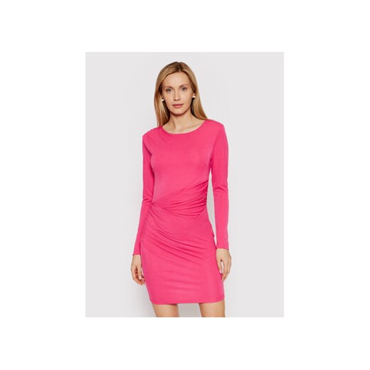 Rinascimento Sukienka koktajlowa CFC0018416002 Różowy Slim Fit Rinascimento XS MODIVO