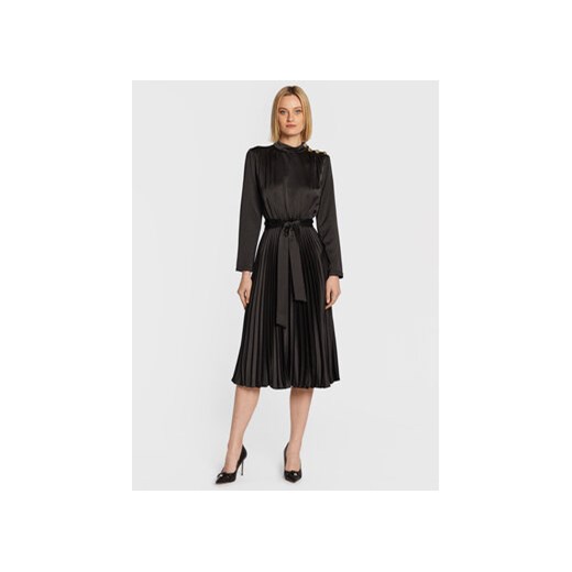 Nissa Sukienka koktajlowa RC13376 Czarny Regular Fit ze sklepu MODIVO w kategorii Sukienki - zdjęcie 169054079
