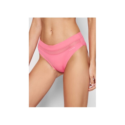 Calvin Klein Underwear Figi klasyczne 000QF6048E Różowy ze sklepu MODIVO w kategorii Majtki damskie - zdjęcie 169054355