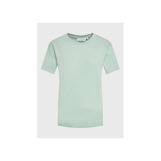 Carhartt WIP T-Shirt Marfa I030654 Zielony Regular Fit ze sklepu MODIVO w kategorii Bluzki damskie - zdjęcie 169054367