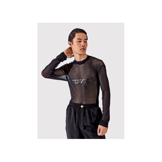 Togoshi Longsleeve TG22-TSML001 Czarny Relaxed Fit ze sklepu MODIVO w kategorii T-shirty męskie - zdjęcie 169054716
