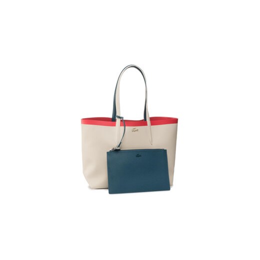 Lacoste Torebka Fog Legion NF2994AS Beżowy Lacoste uniwersalny okazja MODIVO