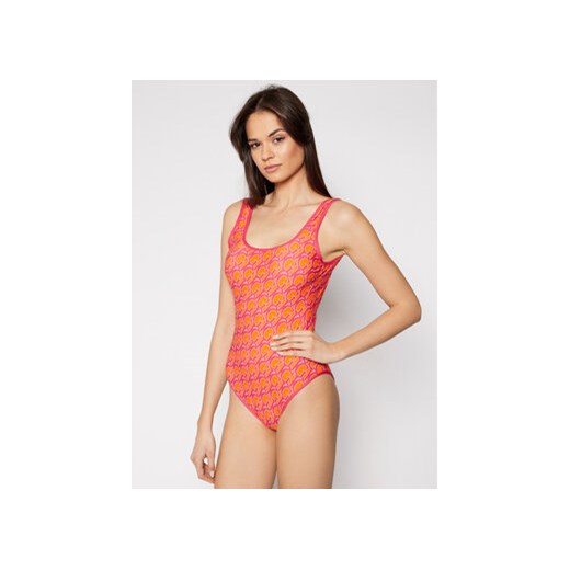 Guess Strój kąpielowy One Piece E1GJ52 MP004 Pomarańczowy Guess S MODIVO