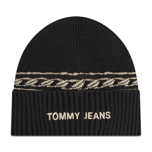 Czapka Tommy Jeans Tjw Femme Beanie AW0AW10710 0GJ Tommy Jeans one size promocyjna cena eobuwie.pl