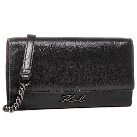 Torebka KARL LAGERFELD 201W3240 Black Karl Lagerfeld one size wyprzedaż eobuwie.pl