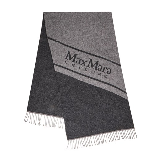 Szal Max Mara Leisure Udente 35460126600 Medium Grey 003 one size promocyjna cena eobuwie.pl