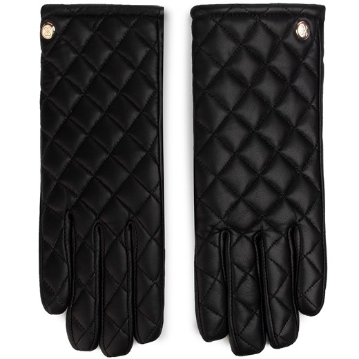 Rękawiczki Damskie Guess Not Coordinated Gloves AW8080 LEA02 BLA Guess S wyprzedaż eobuwie.pl