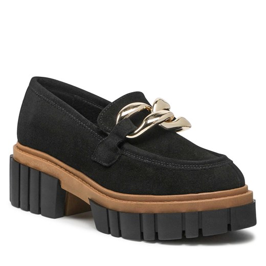 Loafersy Karino 3962/126-P Czarny/Welur Karino 37 eobuwie.pl
