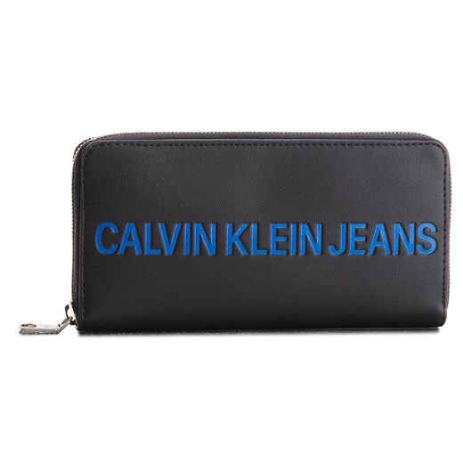 Duży Portfel Damski Calvin Klein Jeans Sculpted Zip Around K40K400408 1 one size eobuwie.pl okazyjna cena