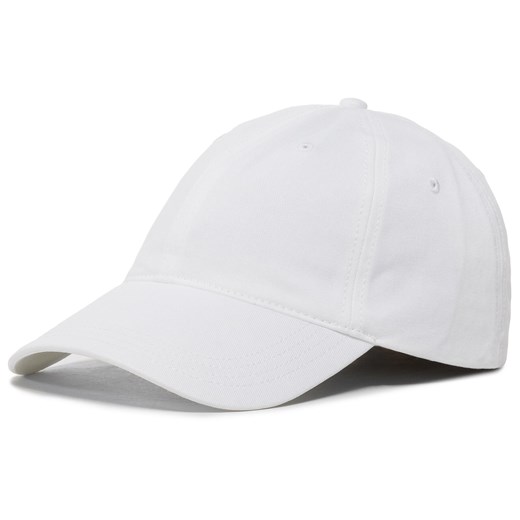 Czapka z daszkiem Lacoste RK4709 Blanc 001 Lacoste one size okazyjna cena eobuwie.pl