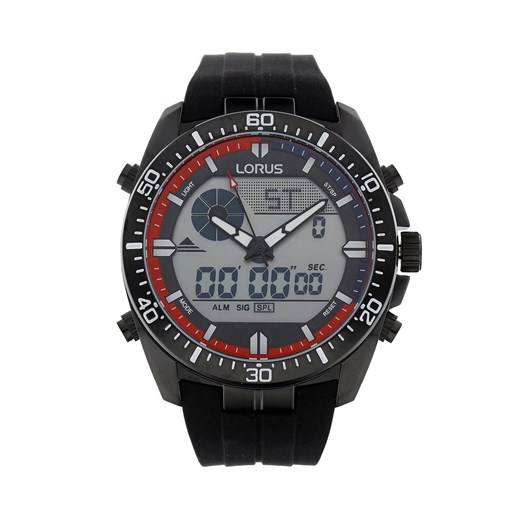 Zegarek Lorus R2B05AX9 Black/Black Lorus one size promocja eobuwie.pl