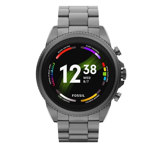 Smartwatch Fossil Gen 6 FTW4059 Grey/Grey Fossil one size eobuwie.pl